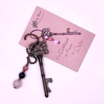 Schlüssel zur Geborgenheit * GlücksSchlüssel-anhänger * Der Schlüssel zur Freude ist Liebe