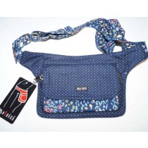 Moshiki Hot Belt #6 LONDON Hüfttasche mit praktischen Unterteilungen 168/23 blau